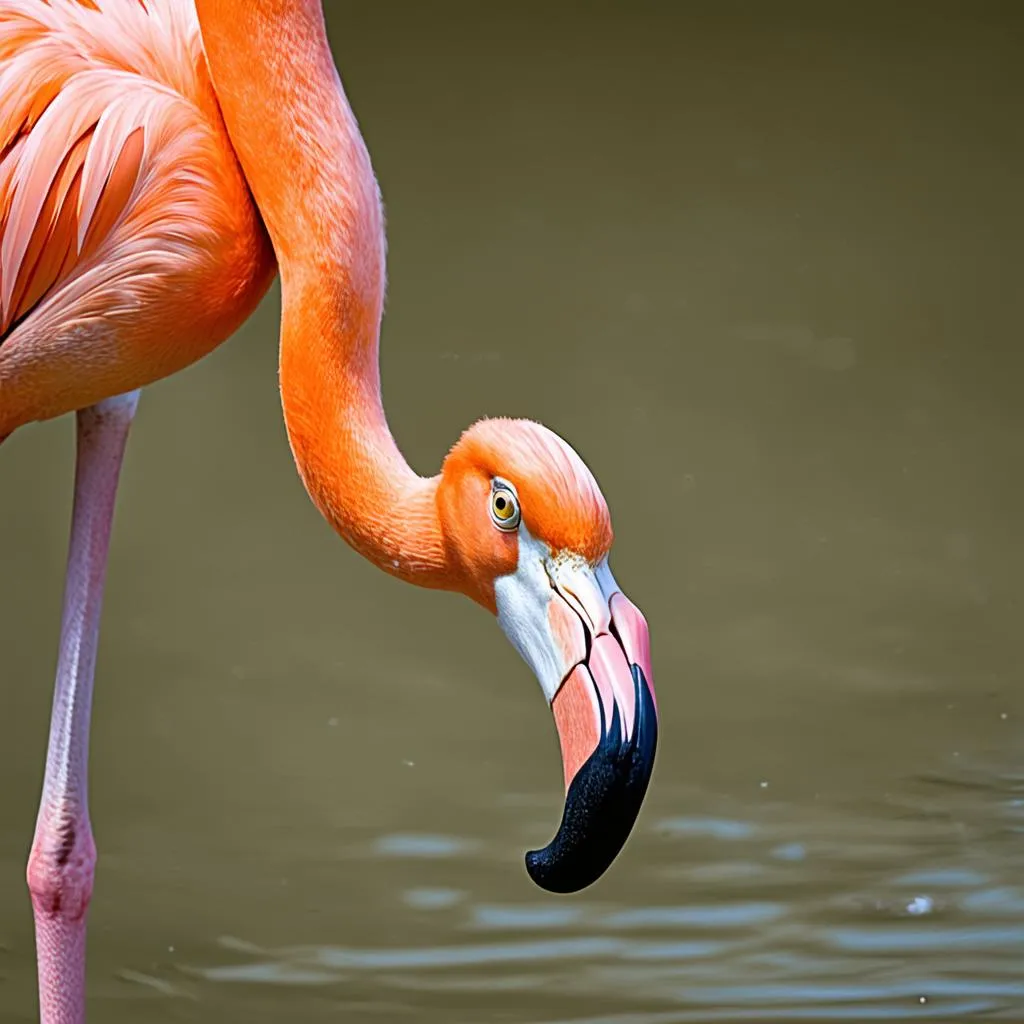 Flamingo Close-Up